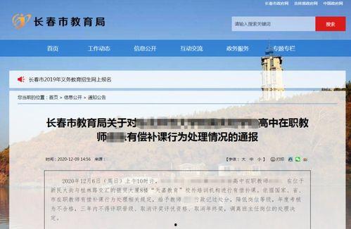 长春教育局最新爆料,揭秘教育改革新动向与政策调整  第3张